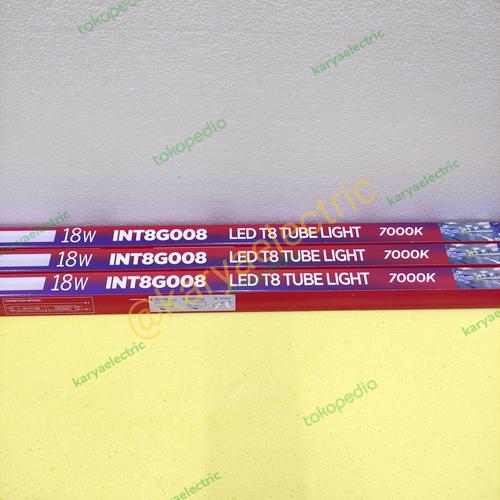Jual LAMPU TL T8 18WATT INLITE TUBE LED 18 WATT 120CM INT8G008 ...