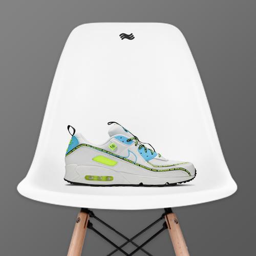 Jual Nike Air Max 90 SE Worldwide White 