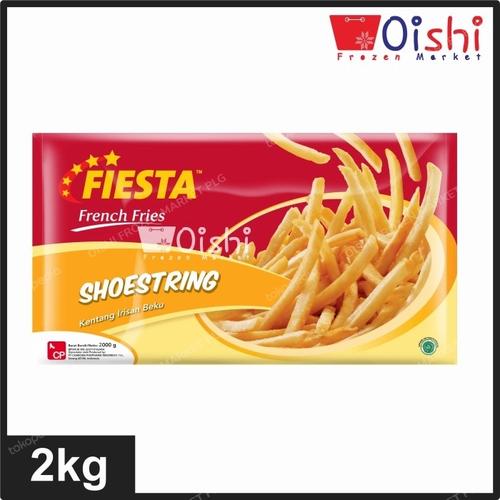 Jual Fiesta Kentang Goreng Iris Beku French Fries Shoestring 2kg