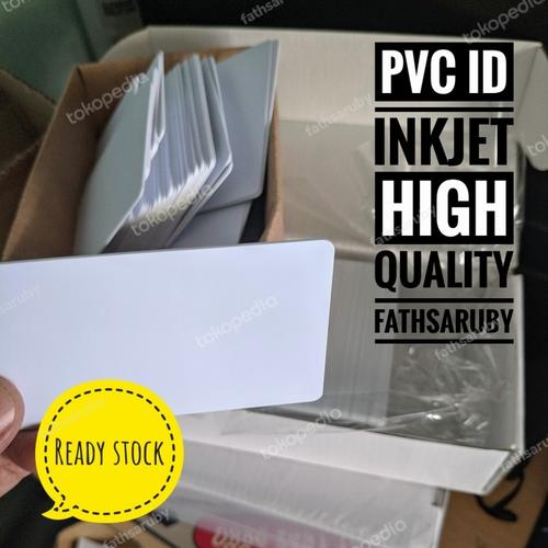 Gambar PVC ID card inkjet - jual satuan dari fathsaruby Kab. Tangerang Tokopedia