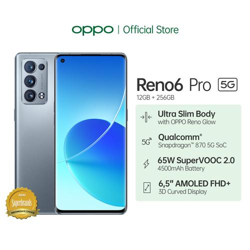 Foto Produk OPPO Reno6 Pro 5G Smartphone 12GB/256GB (Garansi Resmi) dari OPPO OFFICIAL STORE