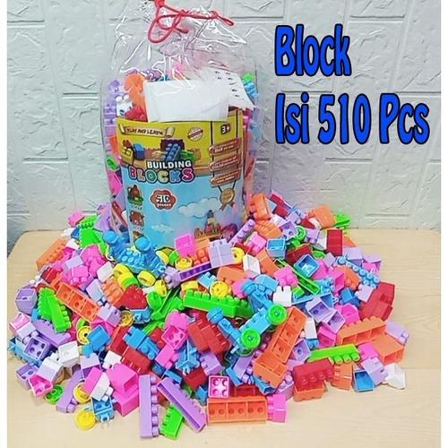 Jual Mainan Lego Block Isi 510 Pcs Edukasi Building Brick Anak