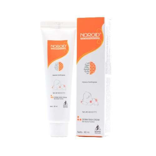 NOROID DERMA RASH CREAM TUBE 60 ML di Adapotek Pds Padangsambian Tokopedia