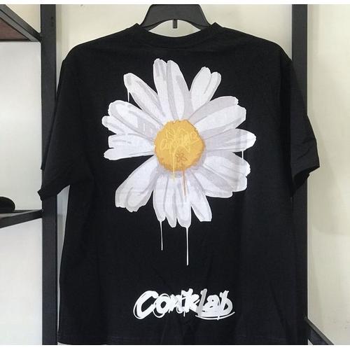 Jual Conklab x Ssur flower tee black 