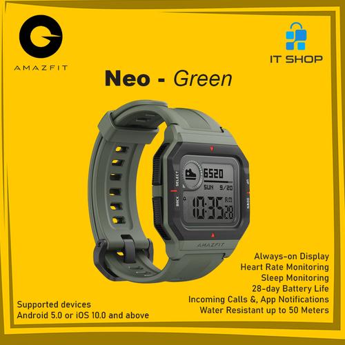 Gambar Amazfit Neo - Green dari IT-SHOP-ONLINE Kota Surabaya Tokopedia
