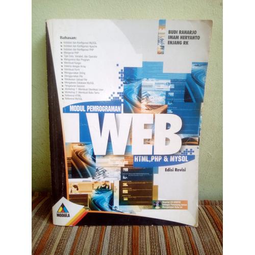 Jual Buku Modul Pemrograman Web HTML PHP MYSQL Edisi Revisi BY BUDI ...