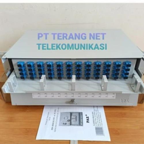 Jual PAZ ODF OTB RACK 48 CORE ADAPTOR SC/UPC FIBER OPTIK PAS - Jakarta ...