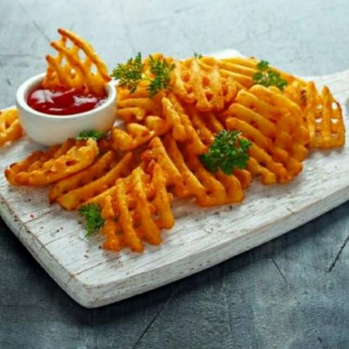 Jual Waffle Crisscut French Fries Kentang Lamb Weston 2 kg Kota Medan Sultan Meat Shop