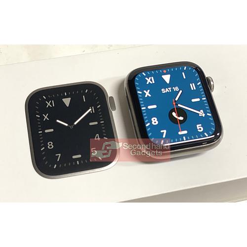 Jual Apple Watch Series 5 Titanium 44mm Sport Band - Second / Bekas - Kab.  Banyumas - 2nd-hand Gadgets | Tokopedia