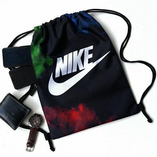Jual Tas Ransel Serut Pria Wanita Nike RGB Edition Sportbag