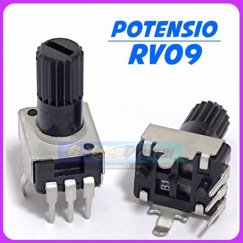 5 PZ Rv09 Potenziometro Regolabile Verticale 1k 2k 5k 10k 20k 50k 100k