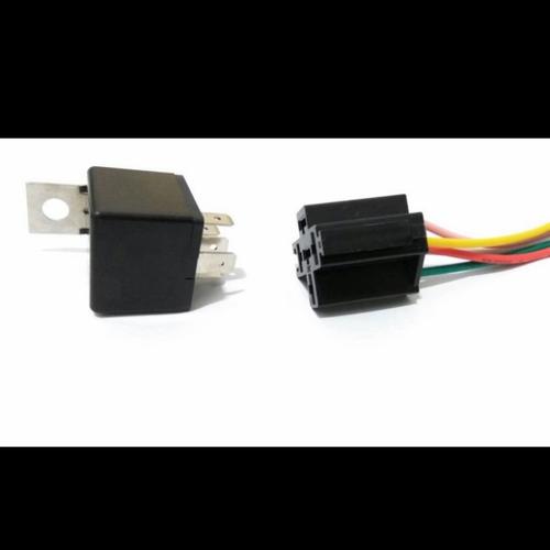 Jual Relay socket klakson dan relay lampu tembak socket relay klakson