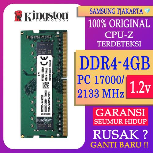 2133 Mhz Ddr4 4gb Kingston Jual RAM LAPTOP KINGSTON DDR4 4GB 2133