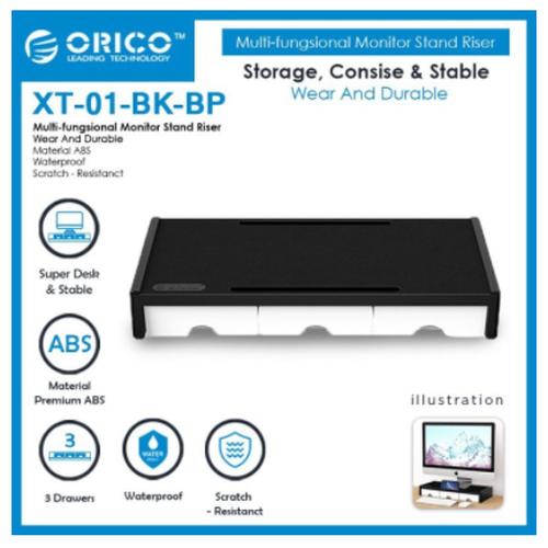 Jual Monitor Stand orico riser double xt-01 - Meja table Pc Aio imac ...