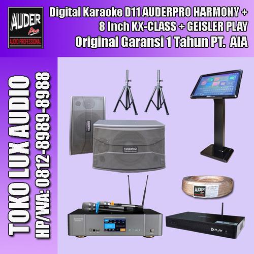 Jual Paket sound system karaoke keluarga digital auderpro harmony D11 Jakarta Pusat TOKO LUX