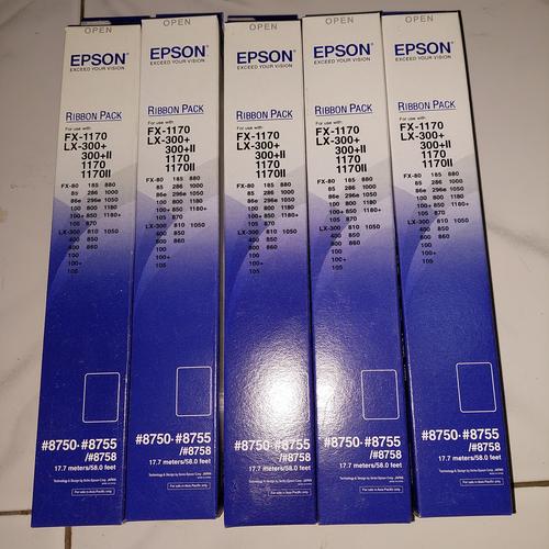 Jual PITA REFILL RIBBON PACK EPSON LX300+ LX300+II LX310 LQ310 LQ590 ...