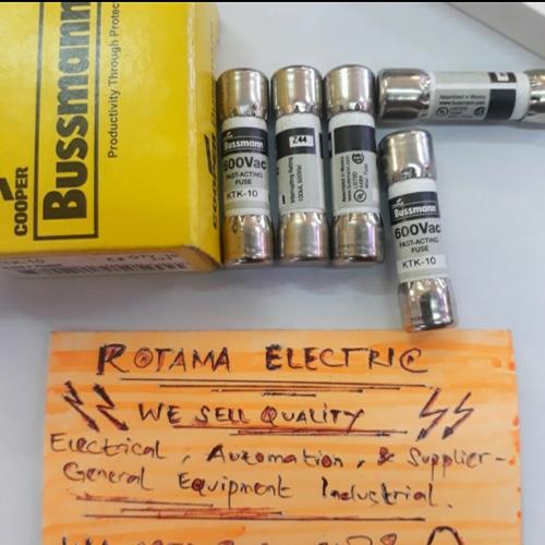Fast Acting KTK-4 Fuse – 600V 4A, 10.3x38.1mm, High Breaking Capacity, For Industrial & High-Voltage Circuits