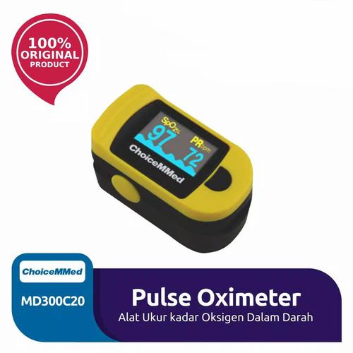 Jual Omron Pulse Oximeter Choicemmed MD300 C20 Saturasi Oksigen
