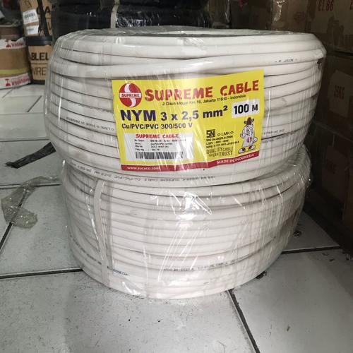 Jual Supreme Kabel NYM 3x2 5 100m 3x2 5 Isi 3 Nym 3 X 2 5 Roll 100 jual-supreme-kabel-nym-3x2-5-100m-3x2-5-isi-3-nym-3-x-2-5-roll-100