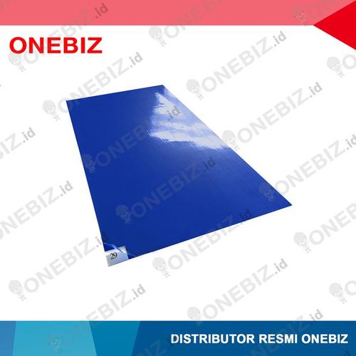 Gambar Sticky Mat 24x36 inch Biru Sticky Matt Blue Perekat Debu Sepatu dari ONEBIZ Kab. Bogor Tokopedia