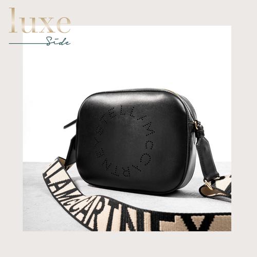 Jual STELLA MCCARTNEY Logo camera bag black - Kota Surabaya - Luxe Side |  Tokopedia