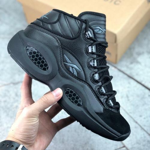 reebok mid black