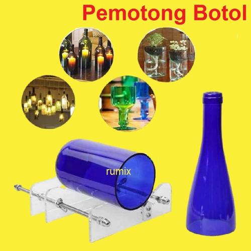 Gambar Alat Pemotong Botol Kaca DIY Obeng Gelas Anggur Minum Gelas Genround dari Rumix Jakarta Utara Tokopedia