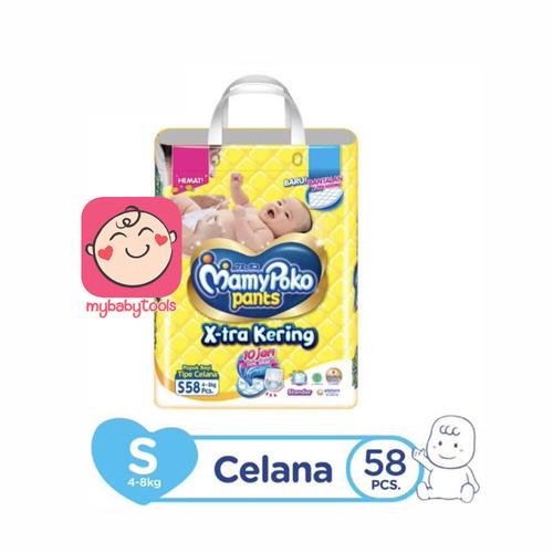 Gambar MAMYPOKO PANTS STANDAR EXTRA KERING S58 M50 L44 XL38 XXL34 CELANA - S58 dari MyBabyTools Jakarta Selatan Tokopedia