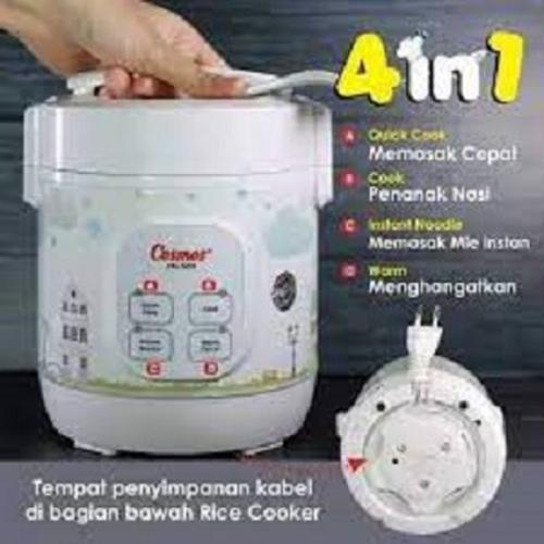 Jual Cosmos Mini Digital Rice Cooker 0.3 Liter 4in1 Travel Series CRJ ...