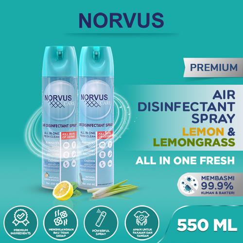 Gambar NORVUS Air Disinfectant Spray Aerosol 550ml - PROMO 2 pcs LG & LE dari Norvus Indonesia Tokopedia