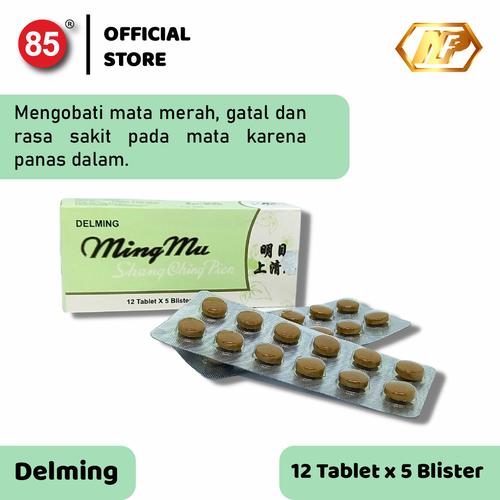 Gambar Nan Fung - Delming 'Ming Mu Shang Qing Pian' Obat Herbal Mata Merah dari CITRA DELI KREASITAMA Jakarta Barat Tokopedia