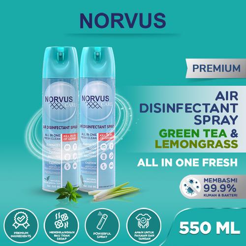 Gambar NORVUS Air Disinfectant Spray Aerosol 550ml - PROMO 2 pcs LG & GT dari Norvus Indonesia Tokopedia