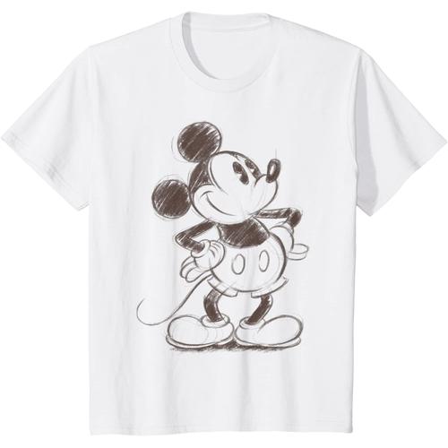 Friends Mickey Mouse Sketch Portrait 