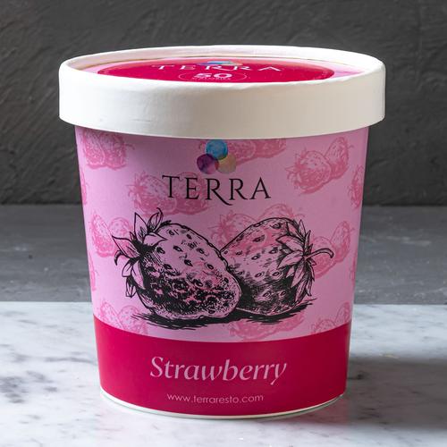 Gambar TERRA Strawberry Ice Cream 16 Oz dari Terra Eats Jakarta Selatan Tokopedia