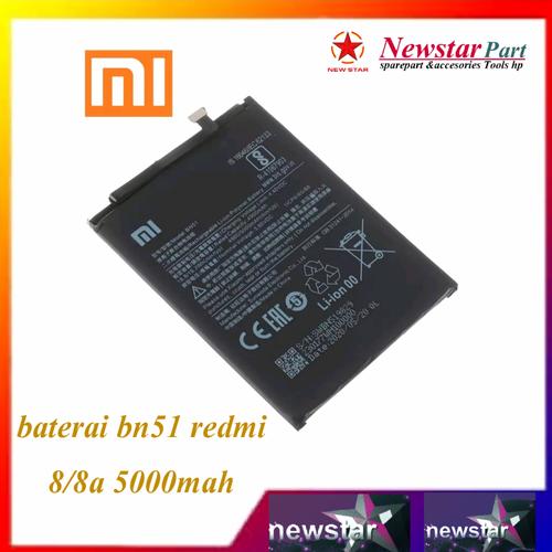 Gambar Batre Baterai Battery Xiaomi Redmi 8 | Xiomi Redmi 8A BN51 Original dari newstar Kota Bekasi Tokopedia