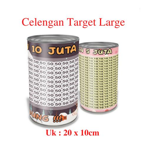 Gambar Large CELENGAN TARGET CELENGAN VIRAL CELENGAN KARAKTER 20 x 10 cm - RANDOM, Permanen dari Omas Tokopedia
