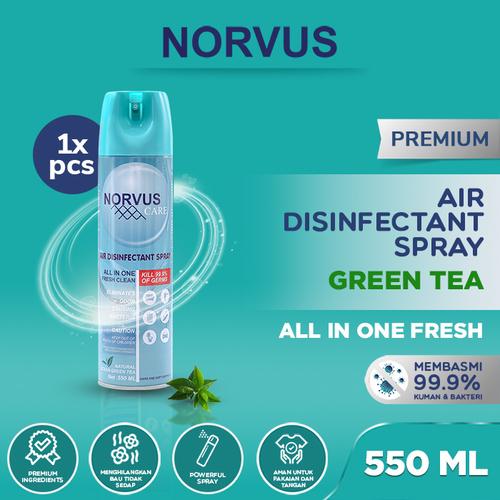 Gambar NORVUS - Green Tea 550ml Air Disinfectant Spray Aerosol dari Norvus Indonesia Jakarta Barat Tokopedia