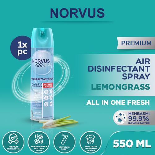 Gambar Lemongrass 550ml Air Disinfectant Spray - NORVUS dari Norvus Indonesia Jakarta Barat Tokopedia