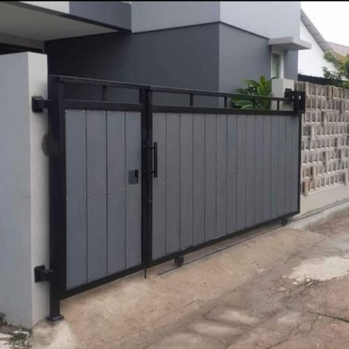 Jual pagar grc motif kayu Kota Tangerang Selatan arul decoration