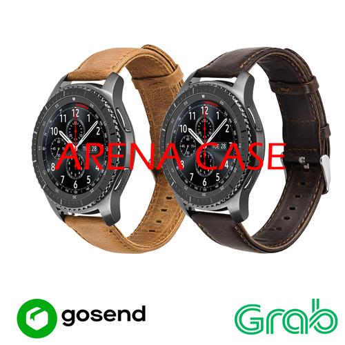 Jual LEATHER STRAP 22MM SAMSUNG GEAR S3 