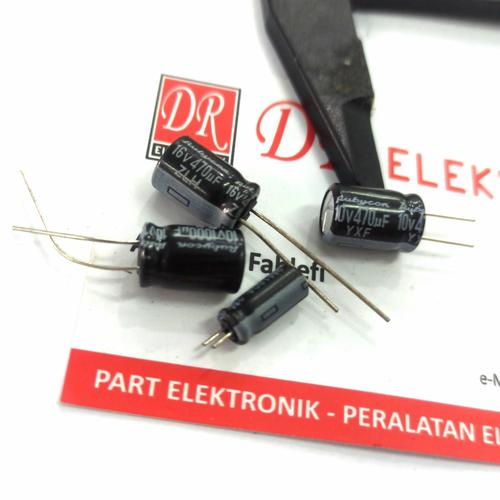 Condensatore Elettrolitico RUBYCON 1000uF 100V 25x30mm VXG Series - PET Sleeve - 1 Pezzo