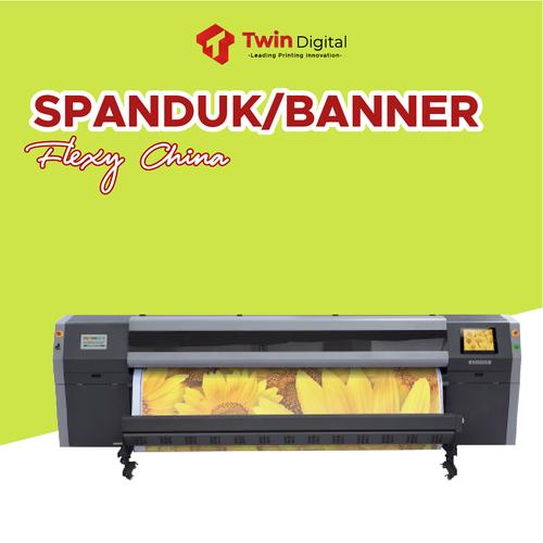 Foto Produk CETAK SPANDUK / BANNER MURAH FLEXI CHINA 280 dari TWIN DIGITAL