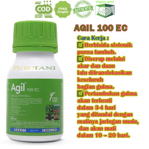 Gambar Obat rumput herbisida sistemik AGIL 100ec 100ml dari Purotani.ID Kab. Purworejo Tokopedia