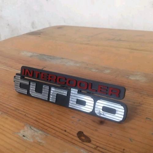 Jual Emblem Grill Intercooler Turbo Intercooler Starlet Turbo - Kota ...