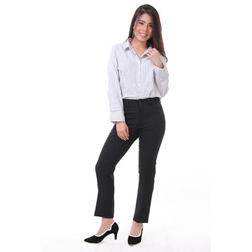 Gambar Celana wanita bahan Grasela import korea FormalWOMEN Celana Lurus Wide dari jeanspremiumm Jakarta Utara Tokopedia
