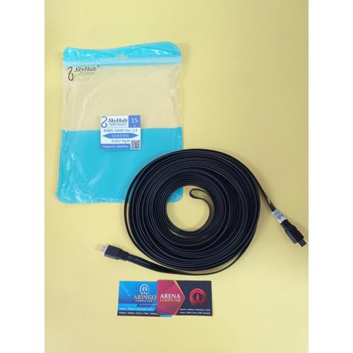 Gambar Cable (Display) General Data HDMI FLAT 15Mtr dari ArinGoComputer Kota Samarinda Tokopedia