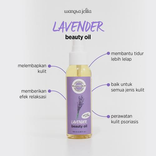 Foto Produk Wangsa Jelita Lavender Beauty Oil 100 ml - 100 ml dari Wangsa Jelita Official