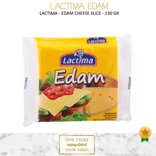 Jual LACTIMA EDAM SLICED CHEESE LACTIMA CHEESE EDAM SLICE KEJU EDAM