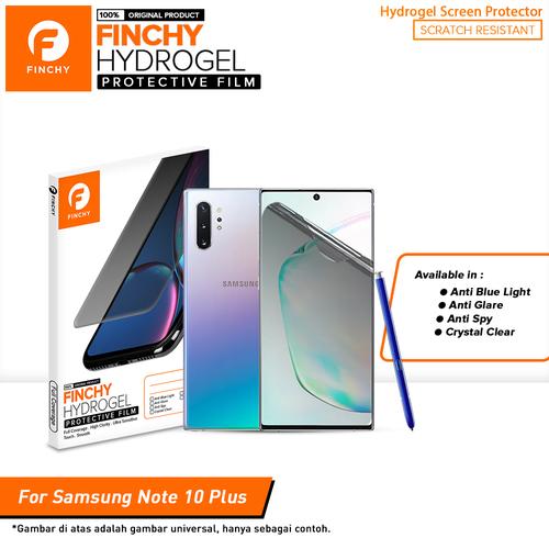 Promo Finchy Samsung Note 10 Plus N975 N976 Hydrogel Screen Protector  -Front - Anti Blue Light, Full Size Cut - Kab. Tangerang - Finchy Indonesia  | Tokopedia