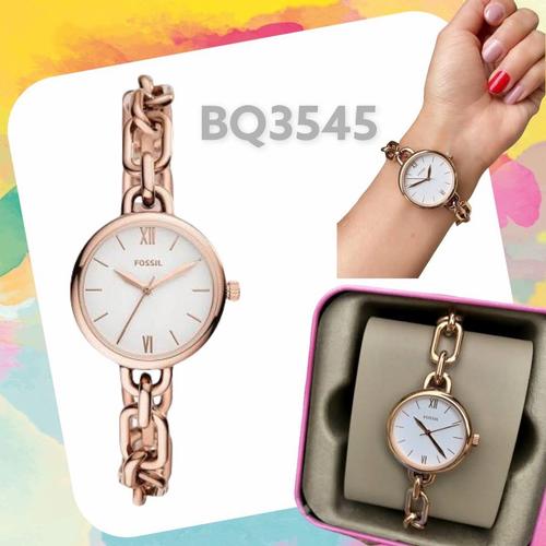 jam tangan wanita fossil bq3545 watch 